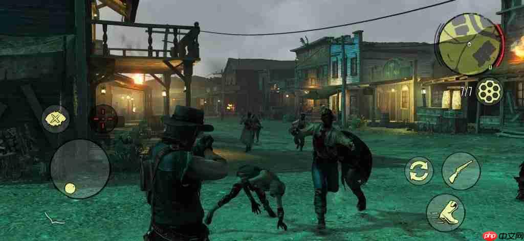 《荒野大镖客:救赎》移动版截图公开 展现游戏交互与画质水平