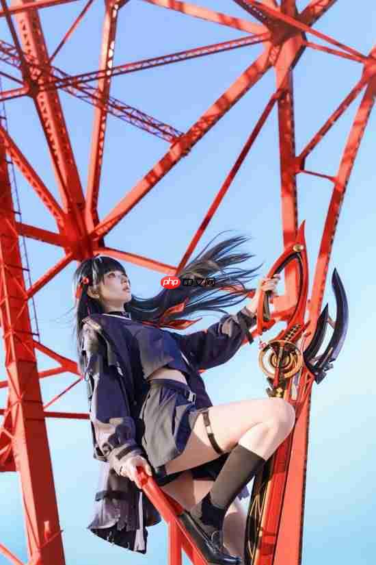 日本美少女COS《鸣潮》千咲！谁家JK走出游戏了？