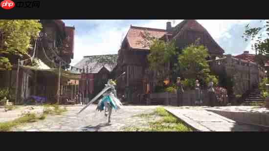 《洛奇英雄传:反抗命运》新作新视频!美女剑士游览壮丽城区