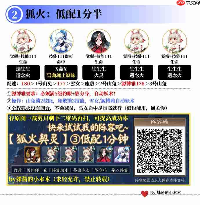 阴阳师狐火阵容怎么搭配-阴阳师狐火契灵阵容搭配攻略11月