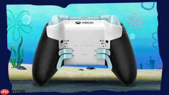XBOX联动海绵宝宝大电影:限定联名手柄来了!