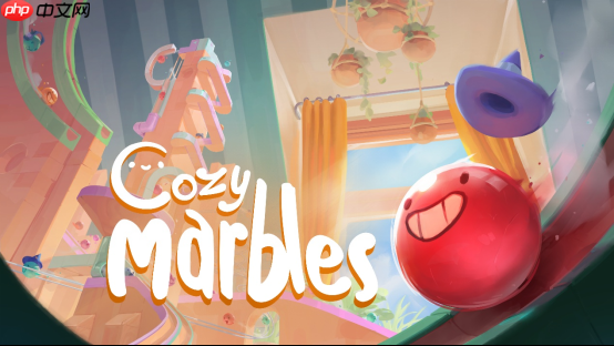 Cozy Marbles，怀旧弹珠轨道模拟游戏，温暖来袭，Steam平台预定2026年独家上线