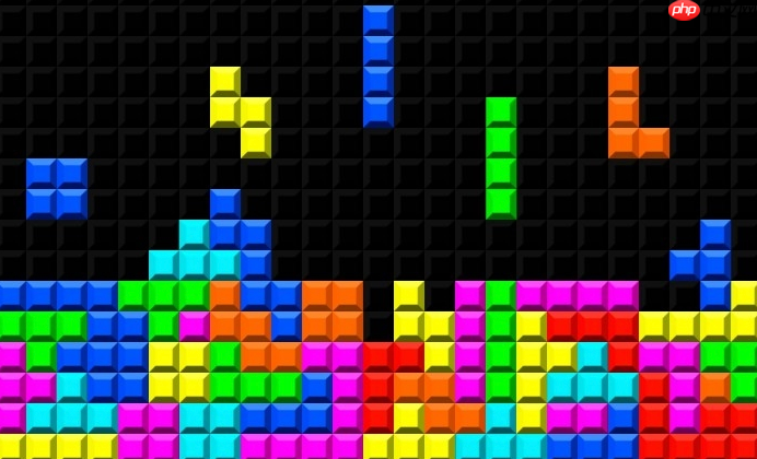 俄罗斯方块H5版在线游戏入口