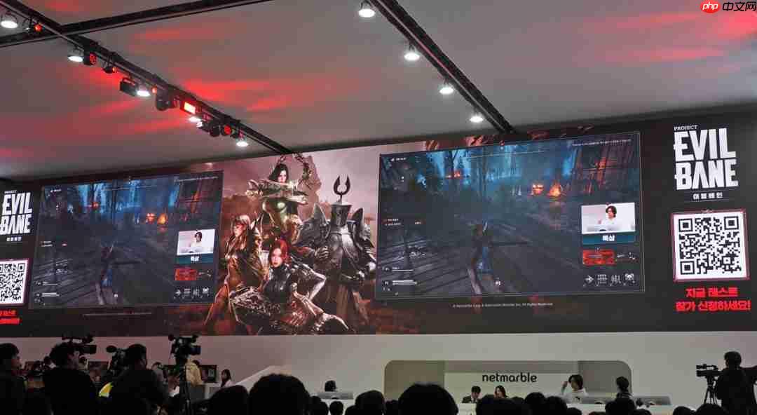 韩国黑暗奇幻四人合作动作游戏《EVILBANE》展示