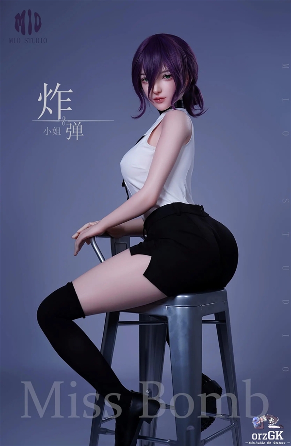 “炸弹恶魔”蕾塞超逼真硅胶手办!肌肤质感无敌